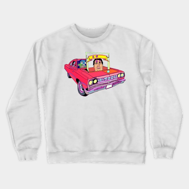 Bounce, Drip Crewneck Sweatshirt by DaxNorman